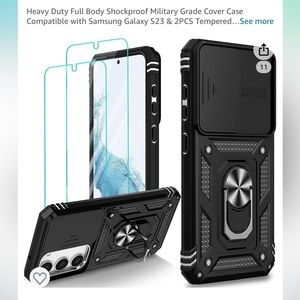 Heavy Duty Full Body Shockproof Military Grade Cover Case Compatible with Samsng